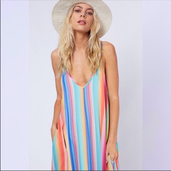 🌼Boho Rainbow Maxi🌸 - Picture 3 of 4